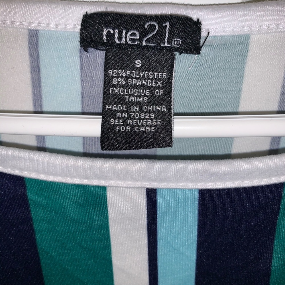 Striped Halter Top